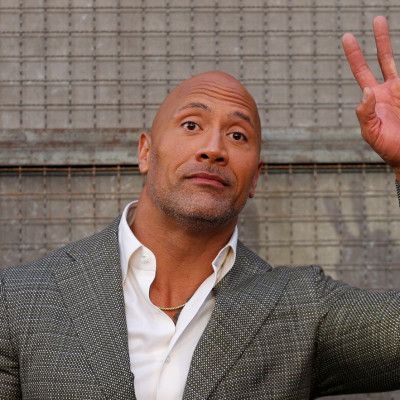 Cast member Dwayne Johnson poses at the premiere for the movie "Rampage" in Los Angeles, California, U.S., April 4, 2018.