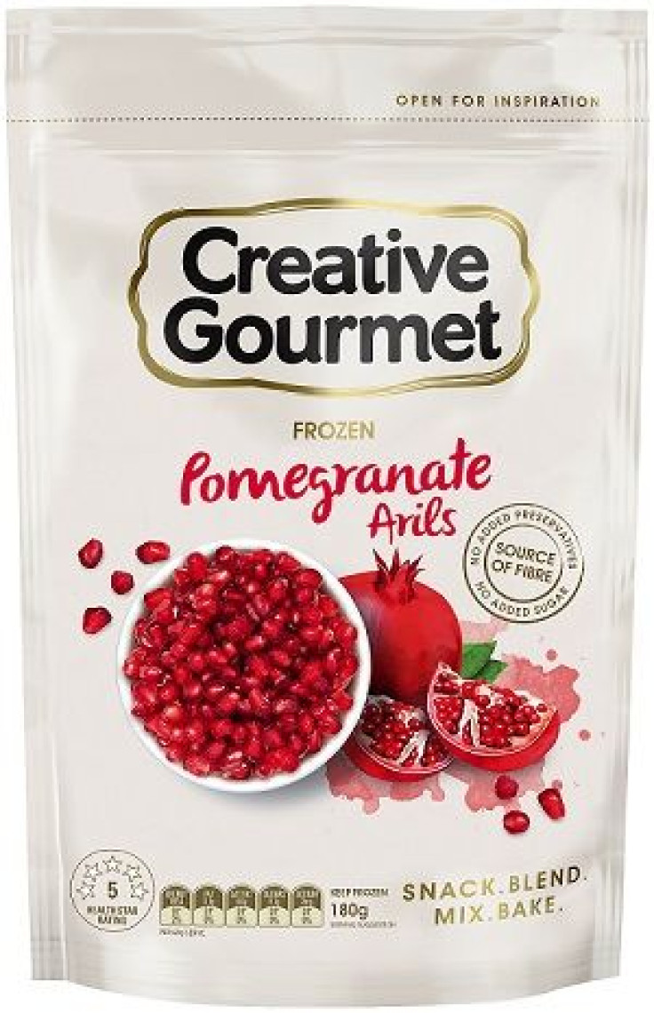 180g Creative Gourmet frozen pomegranate arils from Coles