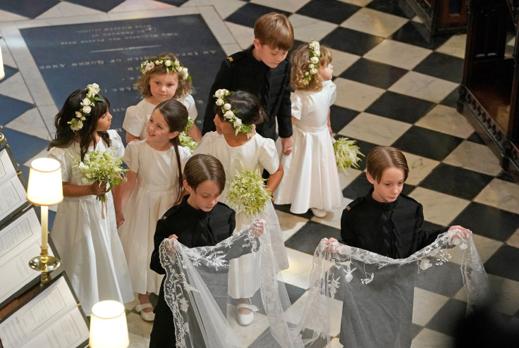 Bridesmaids and Page Boys during the wedding ceremony of Prince Harry  and Meghan Markle in St George's Chapel at Windsor Castle. Windsor, Britain May 19, 2018.