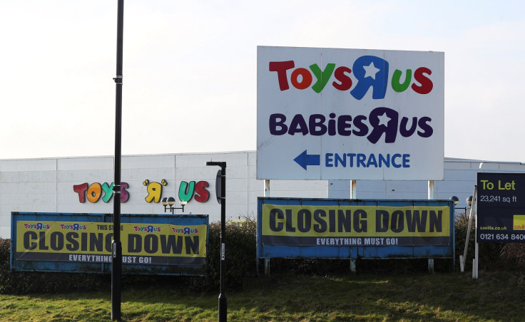 Closing down signs are seen outside the Toys R Us store in Coventry, Britain, March 13, 2018.