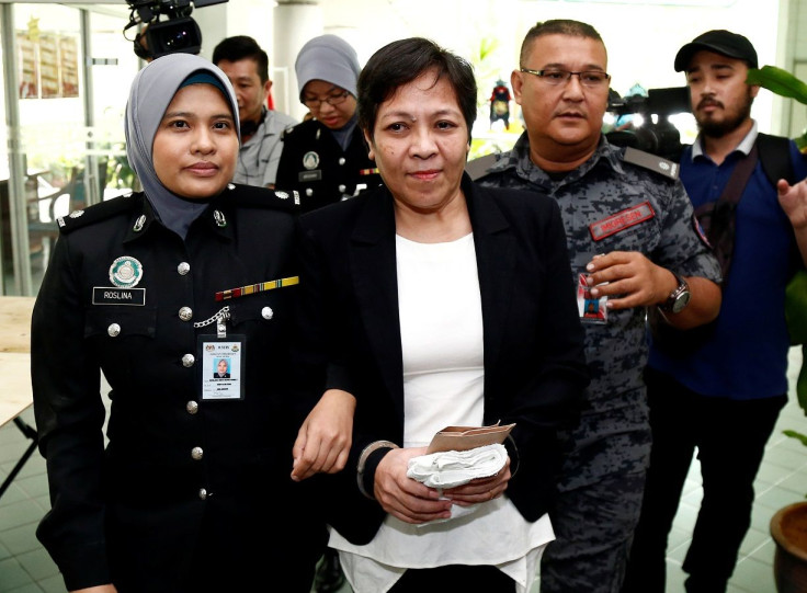 Australian Maria Elvira Pinto Exposto leaves following her release at the High Court in Shah Alam, outside Kuala Lumpur, Malaysia December 27, 2017.