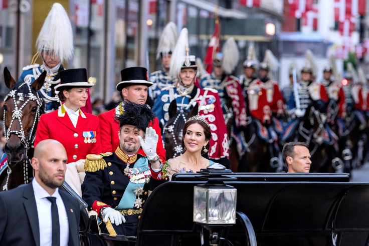 Danish Crown Prince Frederik and his wife Crown Princess Mary