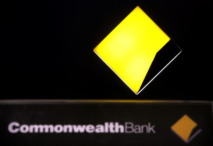 FILE PHOTO: A Commonwealth Bank logo adorns an Automatic Tellar Machine (ATM) located in Sydney, Australia November 12, 2014.