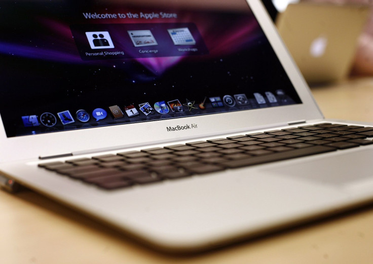 The MacBook Air is displayed at the Apple Store in New York February 1, 2008