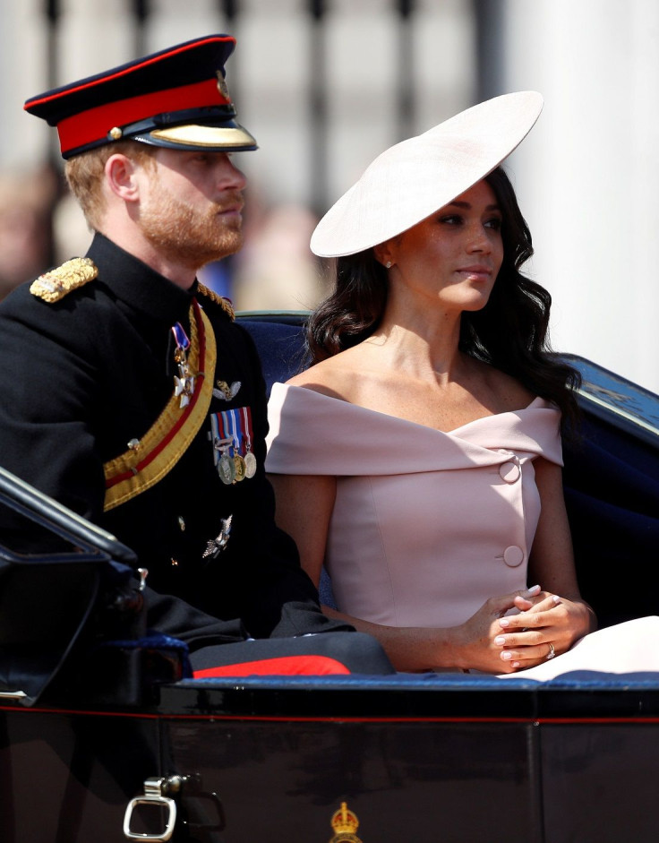 Britain's Prince Harry and Meghan, Duchess of Sussex