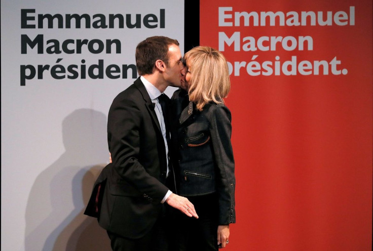 Emmanuel Macron and Brigitte