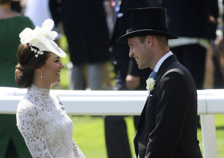 Britain Horse Racing - Royal Ascot - Ascot Racecourse - June 20, 2017 Catherine, the Duchess of Cambridge and Prince William at Ascot