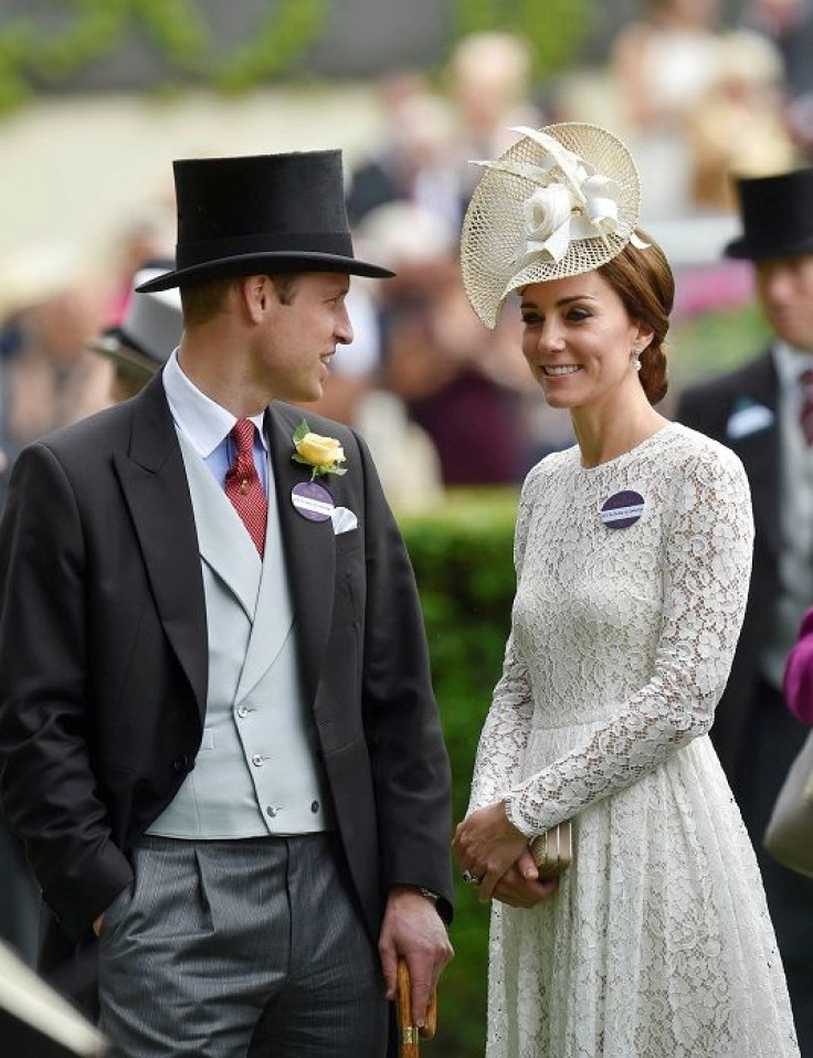 Britain Horse Racing - Royal Ascot - Ascot Racecourse - 15/6/16Britain's Prince William and Catherine, Duchess of Cambridge