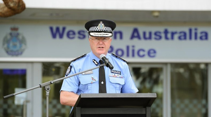 Commissioner Chris Dawson speaking during the NAIDOC Week Ceremony