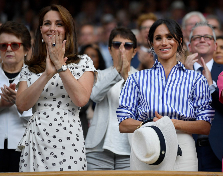 Catherine the Duchess of Cambridge and Meghan the Duchess of Sussex