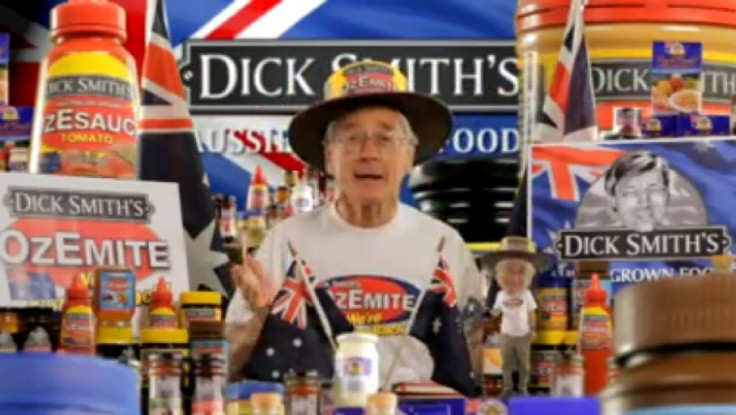 Dick Smith on Dick Smith Foods TV ad in 2013