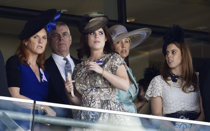 Horse Racing - Royal Ascot - Ascot Racecourse - 19/6/15 Princess Beatrice of York, Princess Eugenie of York, Sarah Ferguson, Duchess of York and Prince Andrew, Duke of York