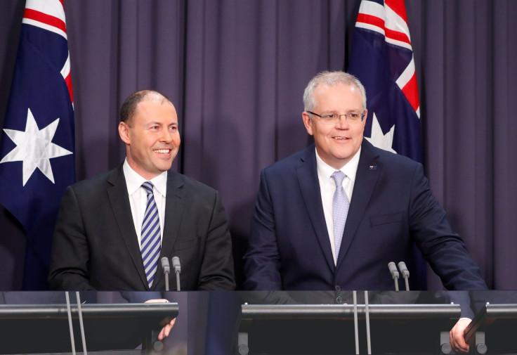 The new Australian Prime Minister Scott Morrison and his deputy Josh Frydenberg