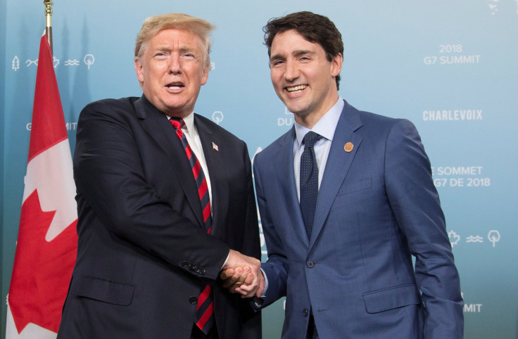 Donald Trump Justin Trudeau