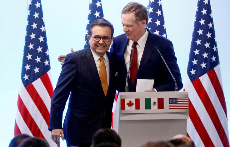 Robert Lighthizer Minister Ildefonso Guajardo