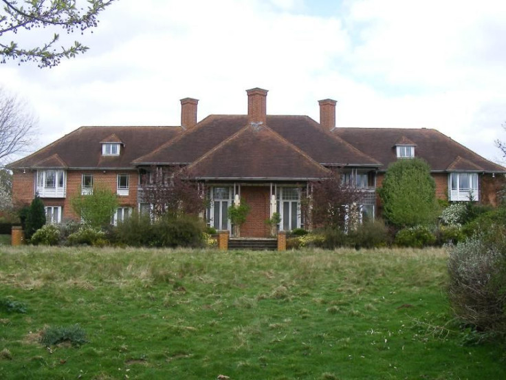 Sunninghill house, Berkshire, UK from the garden