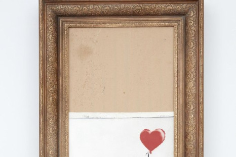 Banksy's Love is in the Bin at Sotheby's