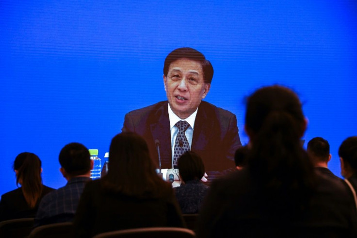 Zhang Yesui said China's parliament considered the move necessary