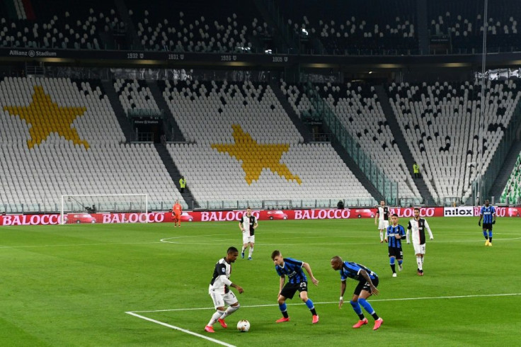 Serie A football has been suspended since March 9.