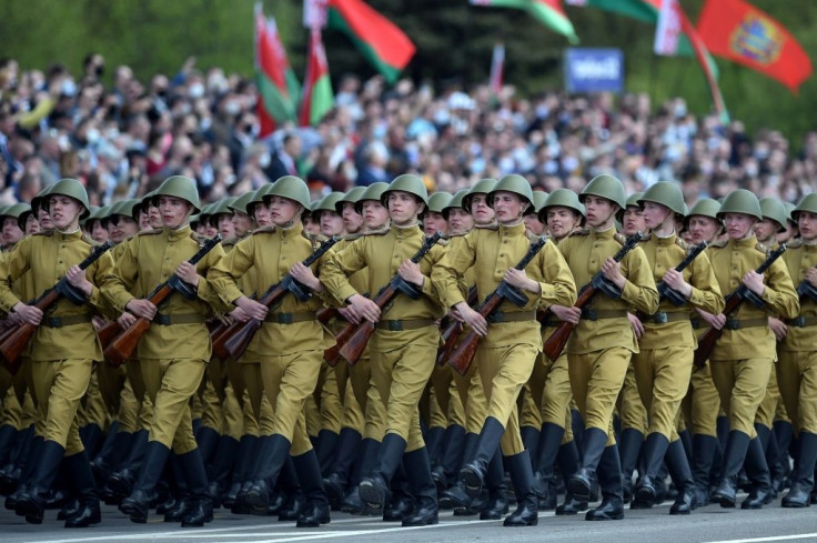 President Lukashenko has played down the coronavirus and went ahead with a military parade in Minsk in May to mark the 75th anniversary of the end of World War II