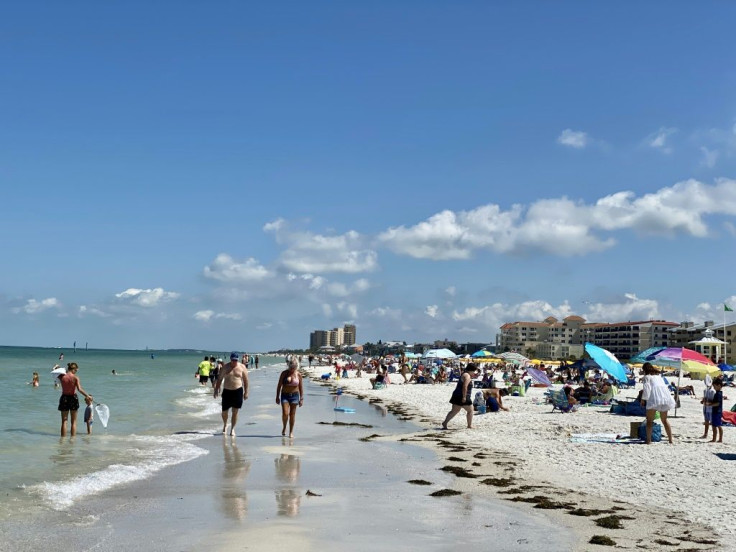 A beachfront near Tampa, the home of an Iranian-American doctor allowed to leave prison