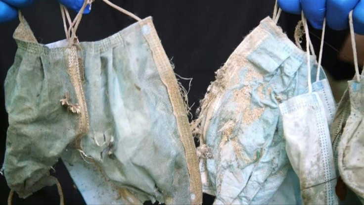 Surgical masks are washing up in growing quantities on the shores of Hong Kong, a city that has overwhelmingly embraced face coverings to fight the coronavirus.Conservationists say the masks are adding to already alarmingly high levels of plastic waste