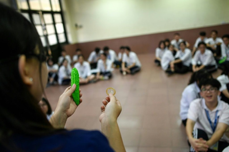 Experts say that Vietnamese society has become more permissive and young people have discarded taboos surrounding pre-marital sex but some parents and teachers are scared to discuss the topic for fear of encouraging sexual activity