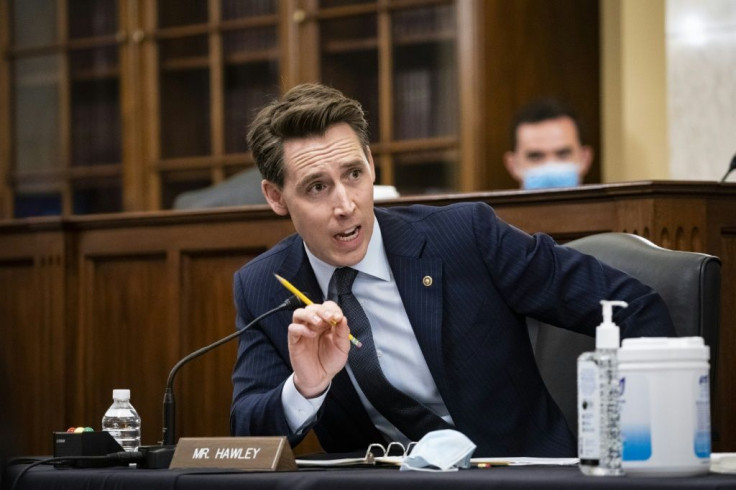 Senator Josh Hawley, a Missouri Republican, proposes legislation opening the door to easier legal action against internet platforms for "selectively" taking down content