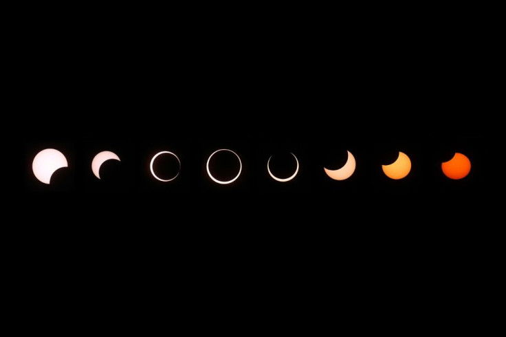 Annular eclipses occur when the Moon is not close enough to Earth to completely obscure sunlight, leaving a thin ring of the solar disc visible