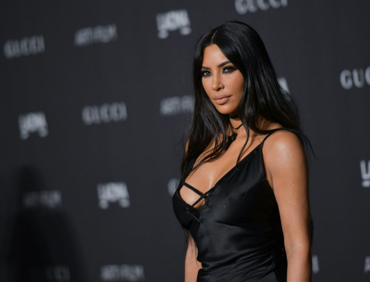 Kim Kardashian West, pictured here in November 2018, has agreed to sell a 20 percent stake in her beauty brand to Coty for $200 million