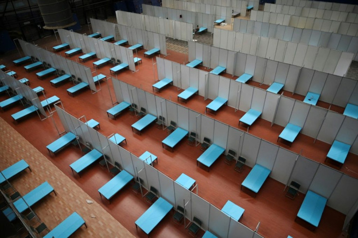 The Commonwealth Games Village Sports Complex jas been converted into a temporary care centre in New Delhi