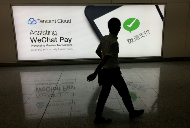 Tencent owns the messaging app WeChat