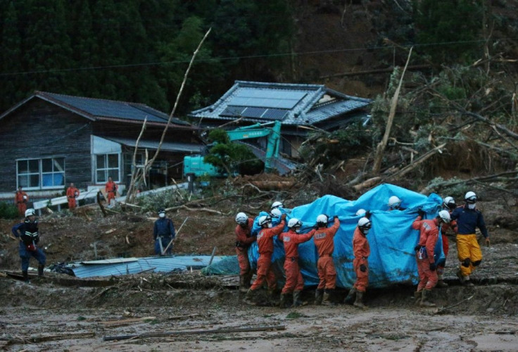 Rescue workers were trying all night to reach people cut off by the flooding