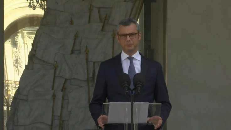 IMAGES The Secretary General of the Presidency of the French Republic, Alexis Kohler, announces the names of the new ministers of prime minister Jean Castex's government. GÃ©rald Darmanin takes over the ministry of the interior, thus succeeding ousted Chr