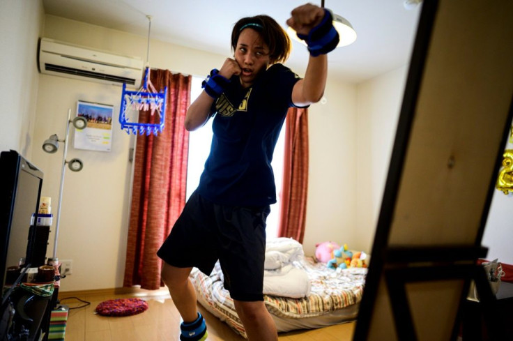 Japanese boxer Arisa Tsubata works as a nurse