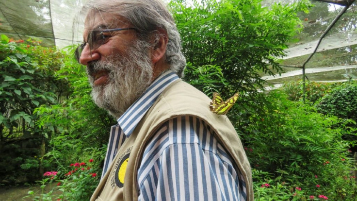 "The only thing forbidden in this garden is to stop dreaming," says botanist Alberto Gomez