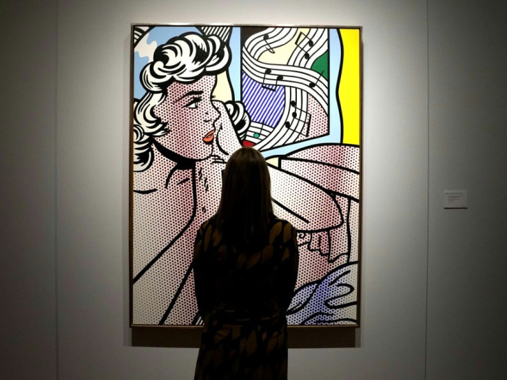 Christie's sold Roy Lichtenstein's "Nude with Joyous Painting" for $46.2 million