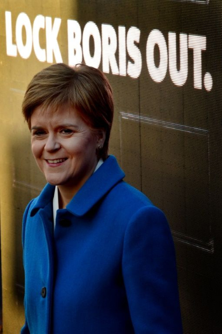 Sturgeon has been at odds with British Prime Minister Boris Johnson, particularly over the easing of lockdown