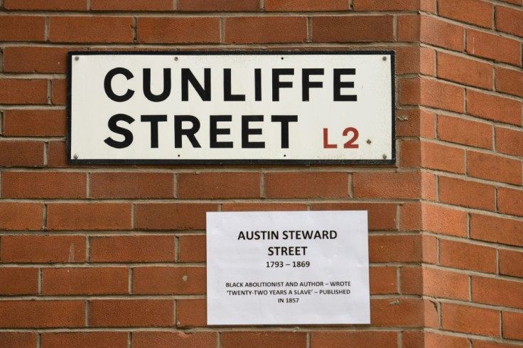 Cunliffe Street, named after owners of the first registered Liverpool slave ships, now has an alternative name celebrating black author Austin Steward