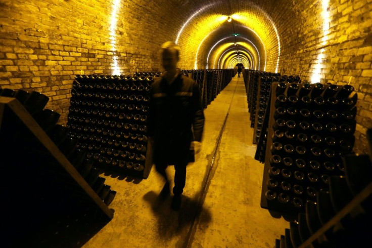 The Krug champagne cellars in Reims