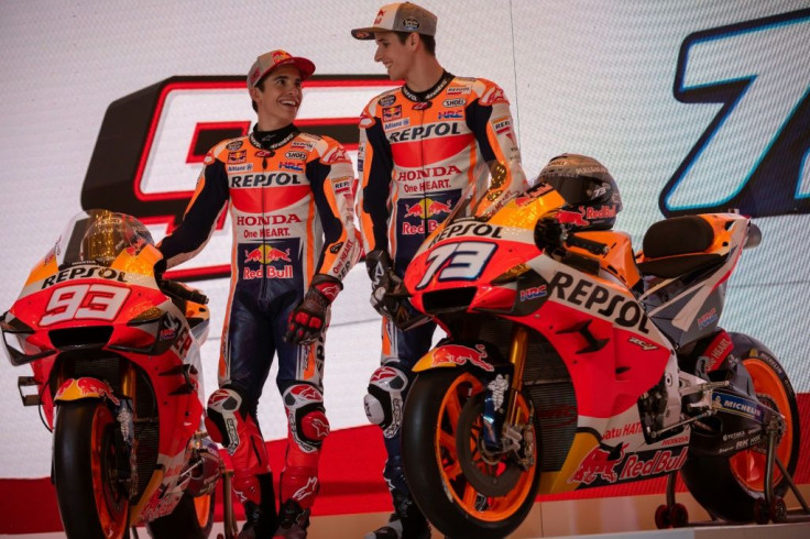 Marc Marquez welcomed his younger, taller brother to the Honda team in Jakarta in February