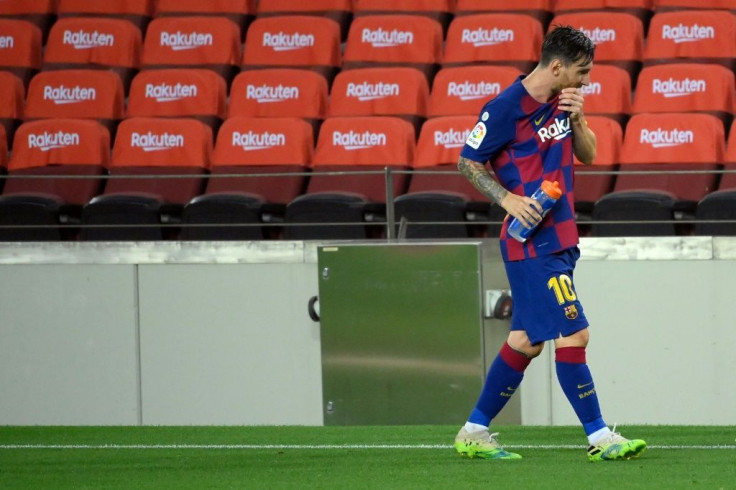 Barca's title challenge ended in a tame defeat