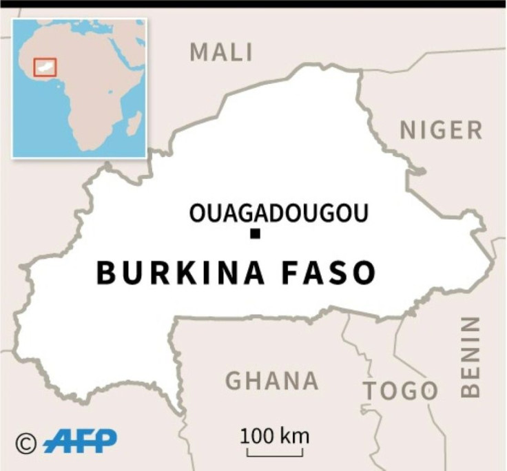 Map of Burkina Faso