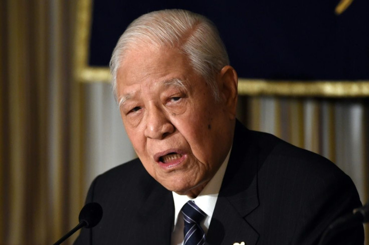 Lee Teng-hui pictured in 2015