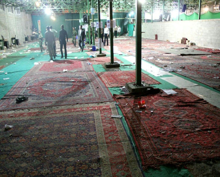 The 2008 bombing, which Iran blames on US-based "terrorists", ripped through a packed mosque in the southern city of Shiraz, killing 14 people and wounding 215