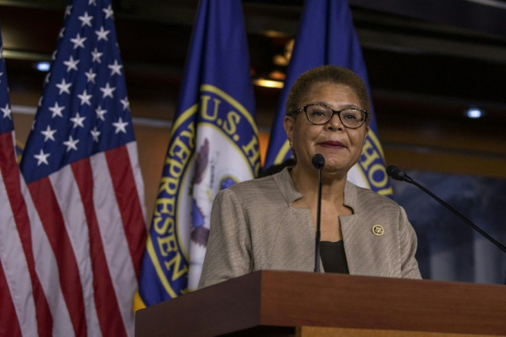 Rep. Karen Bass of California is under consideration to be Democrat Joe Biden's running mate