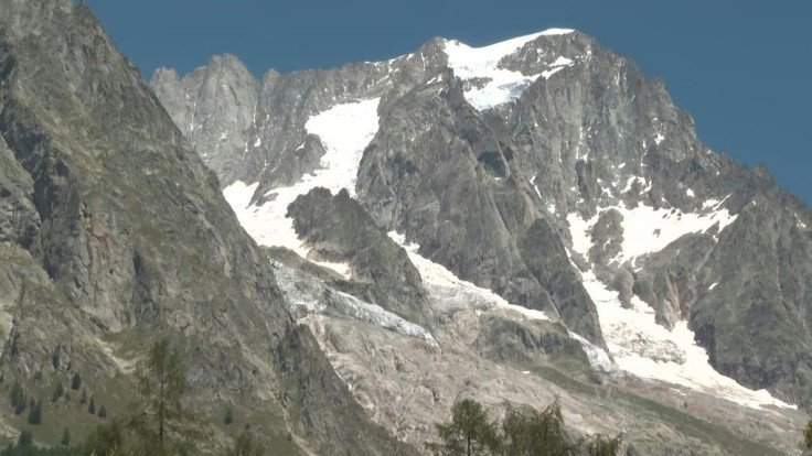The Val Ferret in Italy remains on high alert and dozens of people have been evacuated over fears a huge chunk of a mountain glacier could break away.
