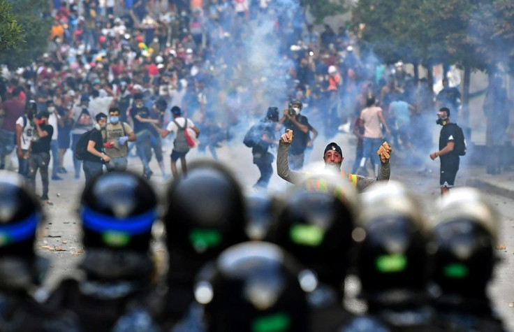 But the protesters who have scuffled with the security forces near parliament face a political elite that has been entrenched since Lebanon's 1975-90 civil war