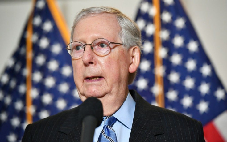 Mitch McConnell poured cold water on hopes US lawmakers will reach an agreement on a new stimulus any time soon, fanning concerns about the world's number-one economy
