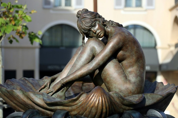 The Brigitte Bardot statue in St-Tropez